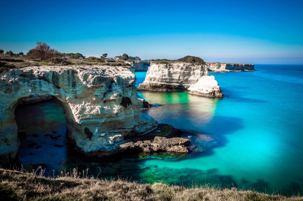 Faraglioni of Sant'Andrea, Salento.