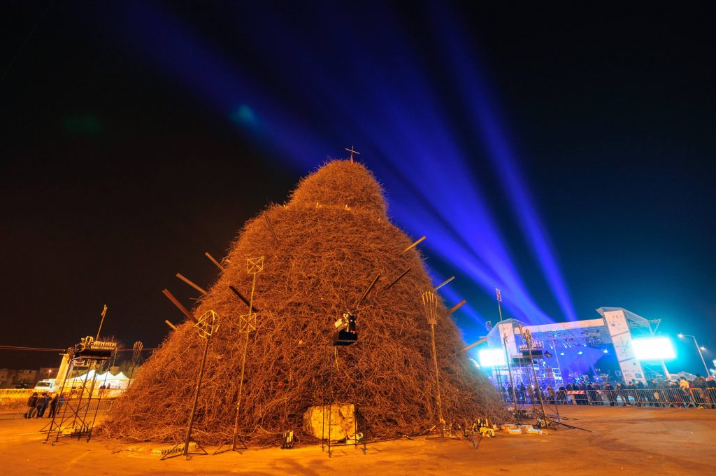 The Fire of Saint Anthony of Novoli Salento