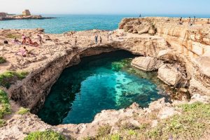 Grotta della Poesia famous scenic spot in Roca