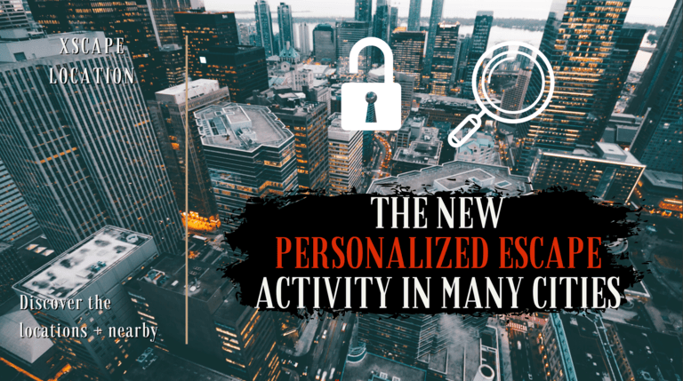 Team building. The new personalised escape activity in many cities.
