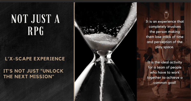 Team building. It is the ideal activity for a team of people who have to work together to achieve a common goal.